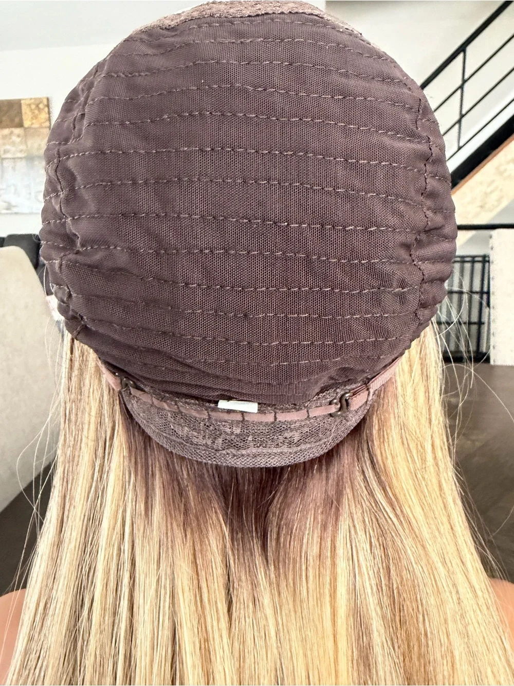 Human Hair wig European Texture 18 inches size small